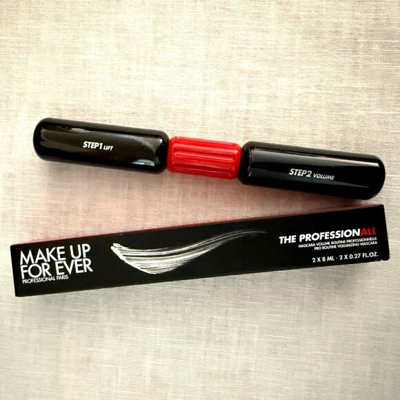 Make Up For Ever The ProfessionALL Mascara 2-Step Lift and Volume 2 x 8ml - Picture 1 of 13